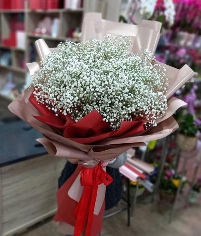 Букет цветов из: Гипсофила в Манычском