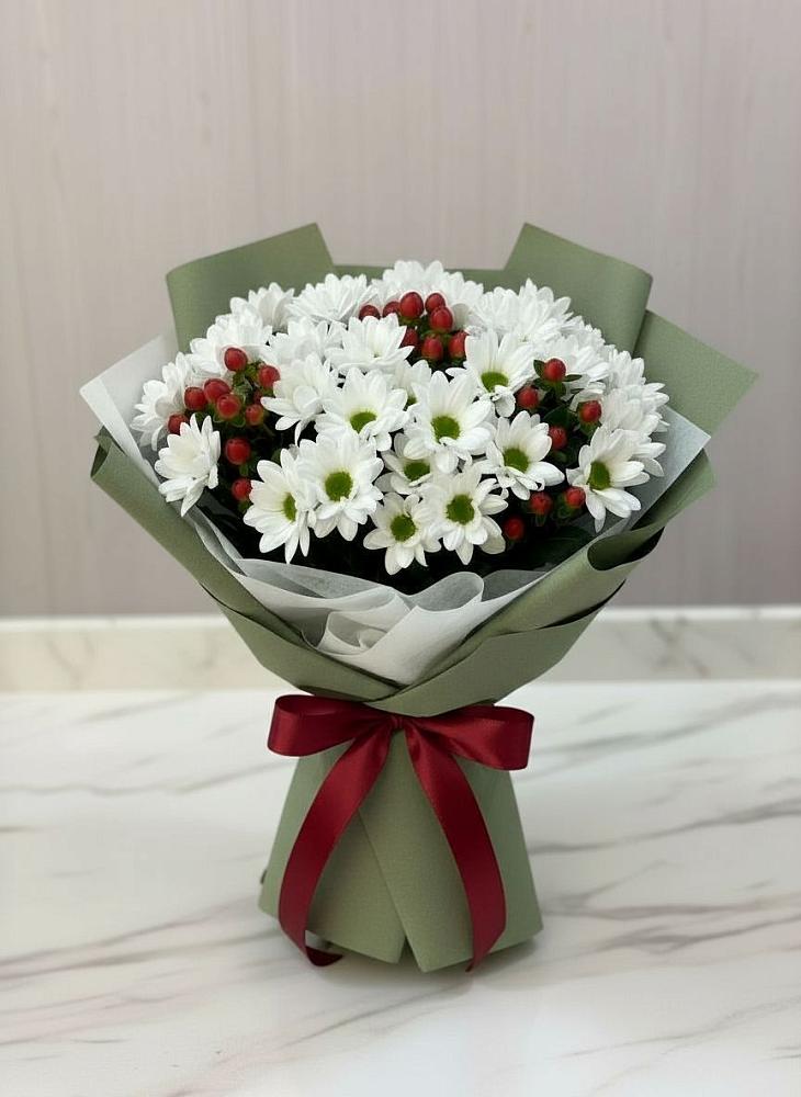 Букет цветов из: Хризантемы в Манычском