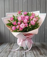 Букет Розовый кустик #REPLACE_PRED# Манычском