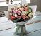 Букет цветов из: Розы, Лизиантусы и Гвоздики в Манычском
