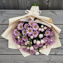 Букет цветов из:  Розы и Хризантемы в Манычском