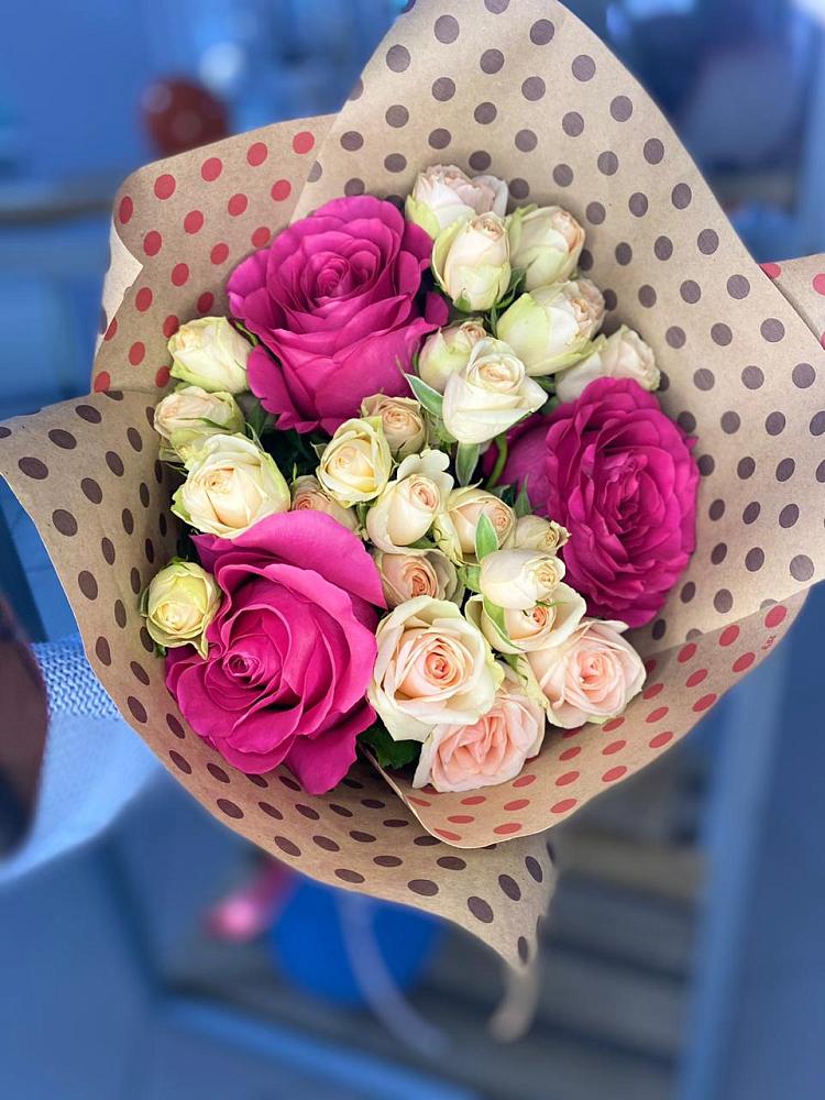 Букет цветов из: Розы в Манычском