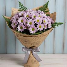Букет цветов из:  Хризантемы #REPLACE_PRED# Манычском