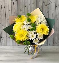 Букет цветов из:  Хризантемы в Манычском