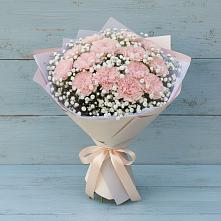 Букет цветов из:  Гвоздики в Манычском