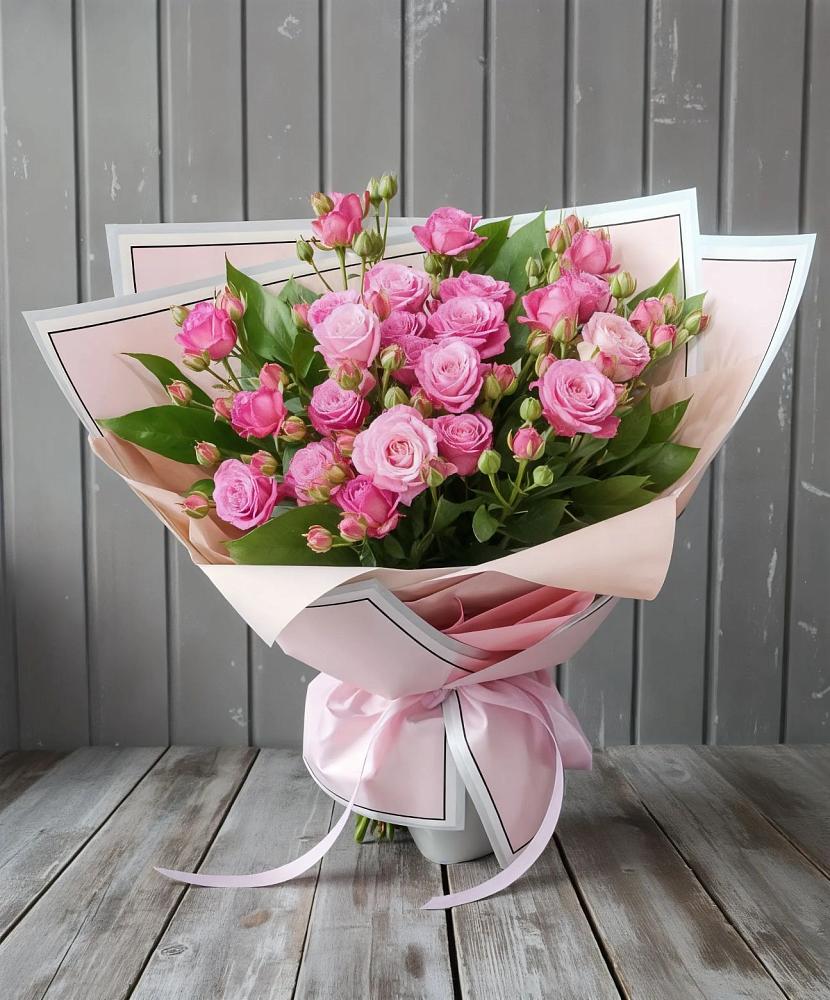 Букет Розовый кустик в Манычском