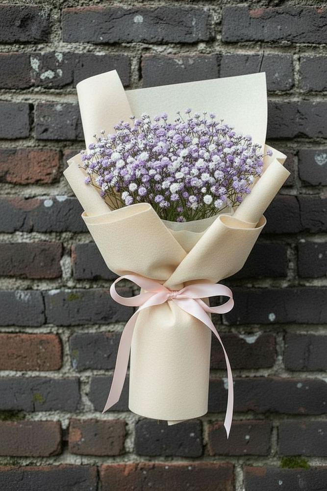 Букет цветов из: Гипсофила в Манычском