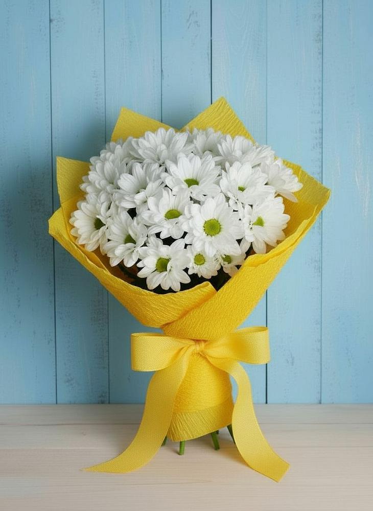 Букет цветов из: Хризантемы в Манычском