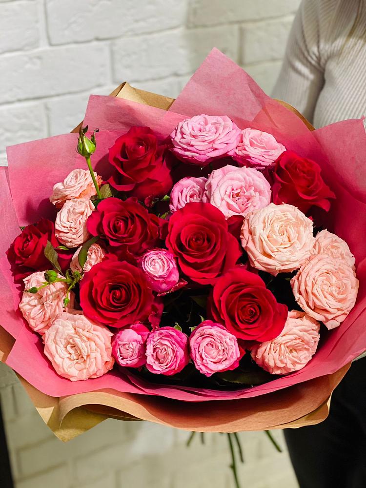 Букет цветов из: Розы в Манычском