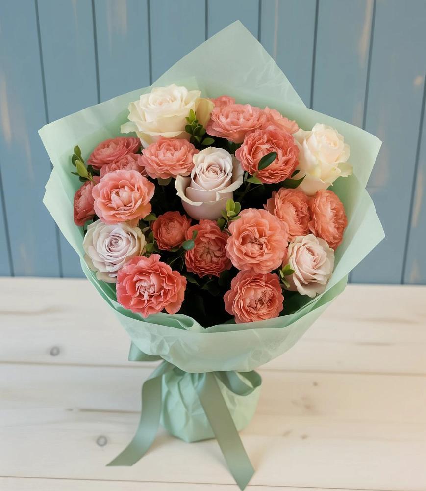 Букет цветов из: Розы в Манычском