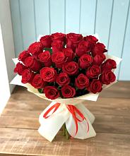 Букет 29 Красных роз в Манычском