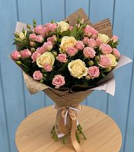Букет цветов из:  Розы в Манычском