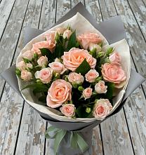 Букет цветов из:  Розы в Манычском