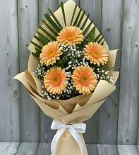 Букет цветов из:  Герберы в Манычском