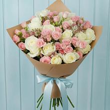 Букет цветов из:  Розы в Манычском
