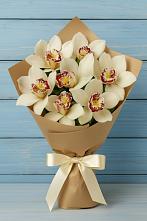 Букет цветов из:  Орхидеи и Розы в Манычском